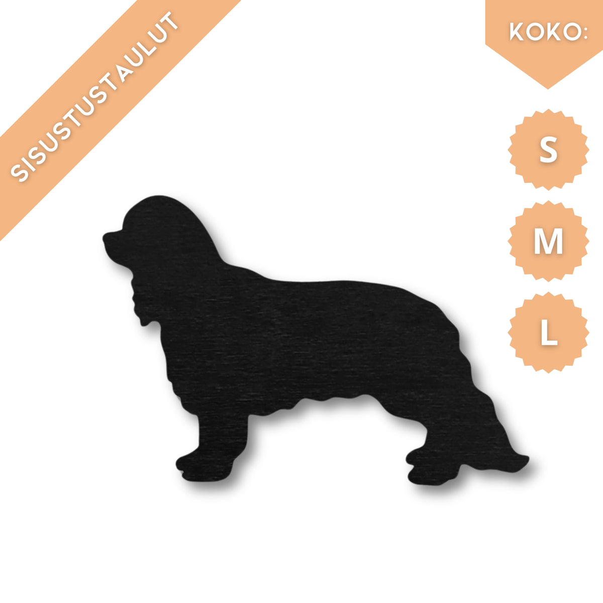 Cavalier kingcharlesinspanieli -sisustustaulu