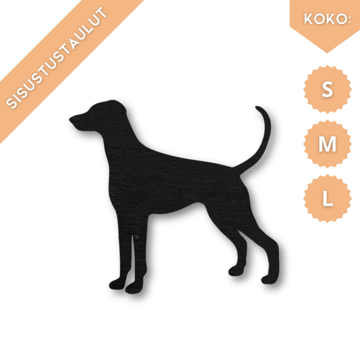 Dobermanni -sisustustaulu
