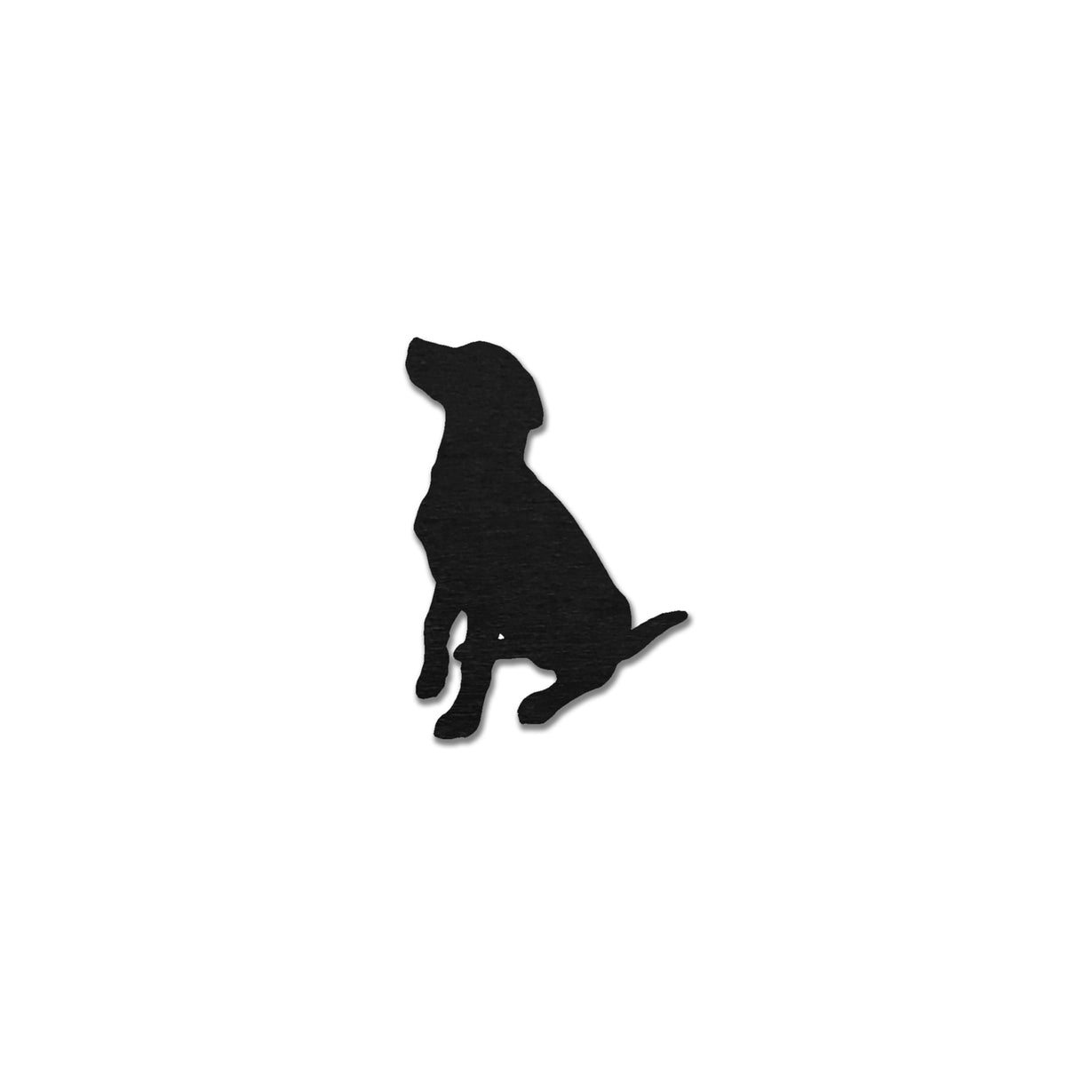 Istuva labradorinnoutaja kotimainen maalattu ja maalaamaton koivuvaneri korvakorut kaulakoru jääkaappimagmeetti sisustustuotteet