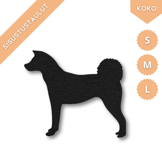Akita Inu -sisustustaulu