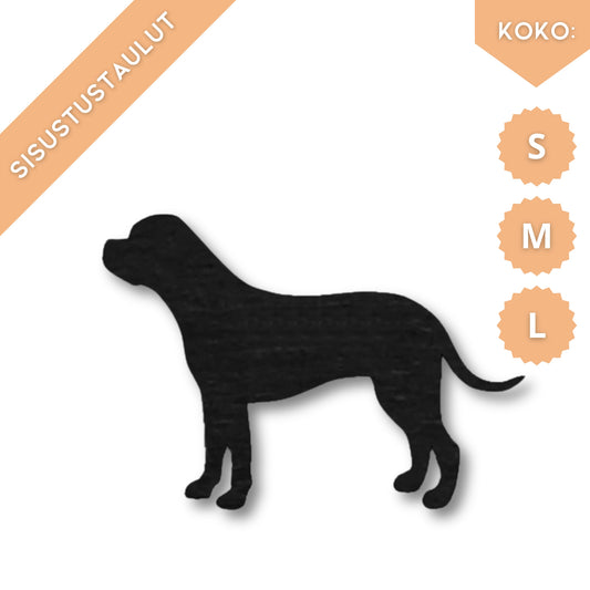 Amerikanbulldoggi -sisustustaulu