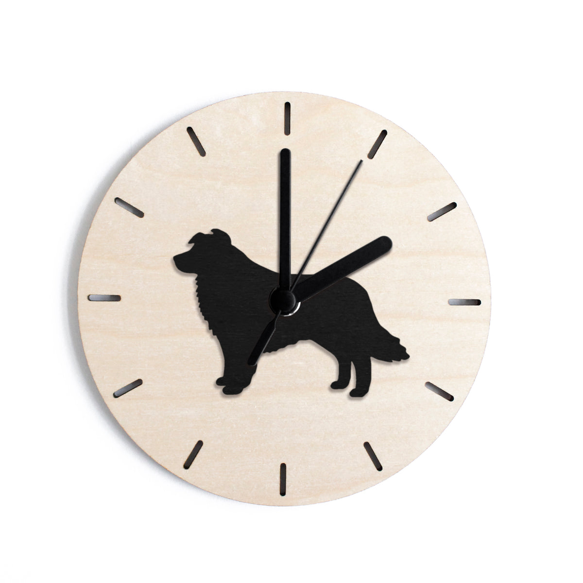 Bordercollie -seinäkello