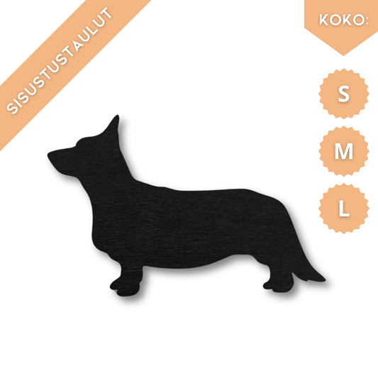 Corgi pembroke -sisustustaulu