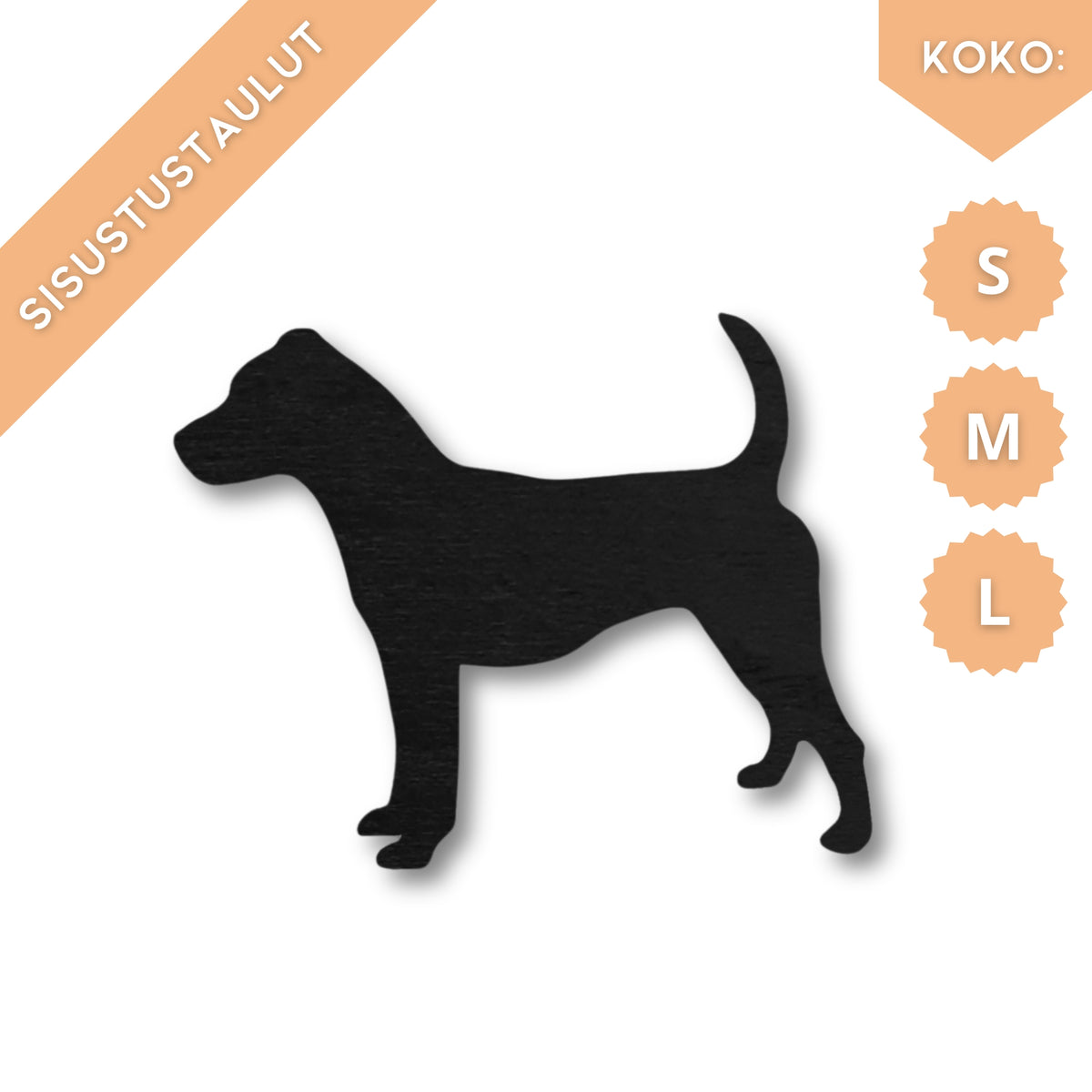 Jackrussellinterrieri -sisustustaulu
