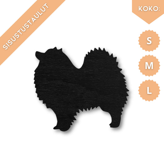 Keeshond -sisustustaulu
