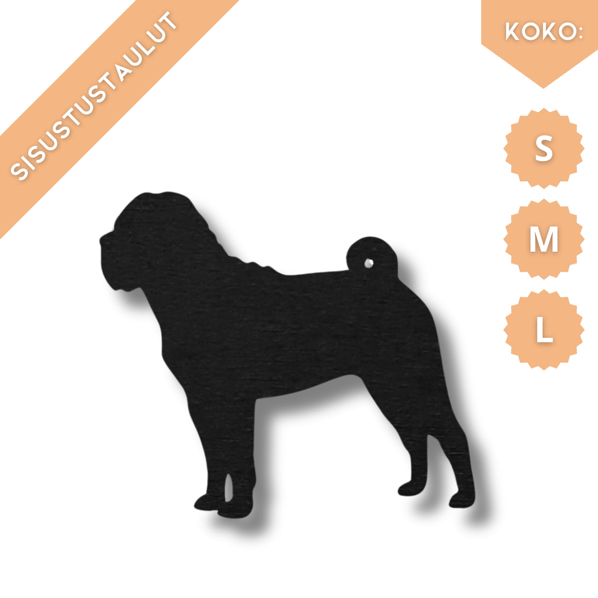 Shar pei -sisustustaulu