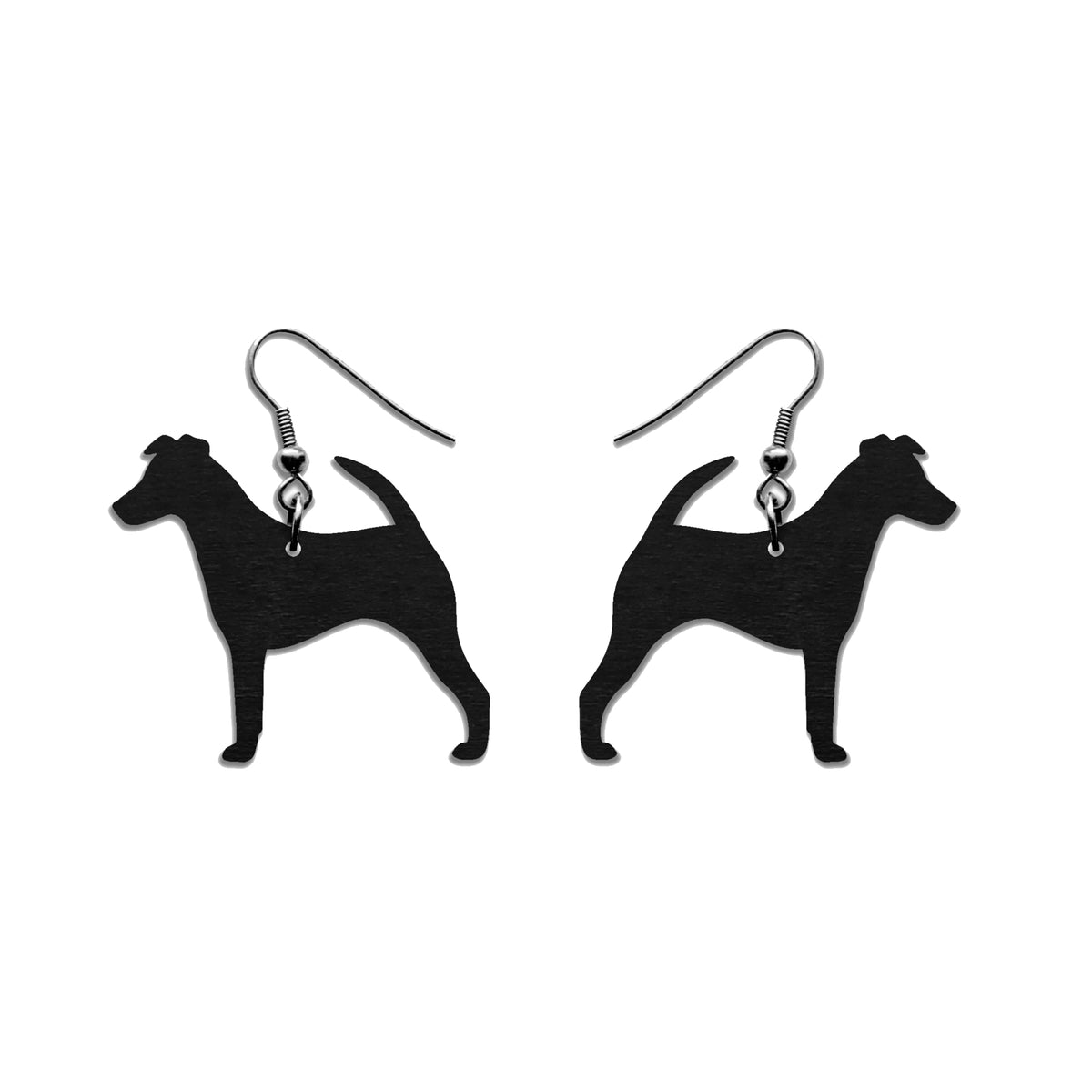 Kettuterrieri sileäkarvainen -korvakorut