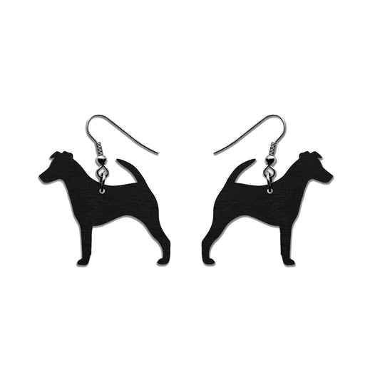 Kettuterrieri sileäkarvainen -korvakorut